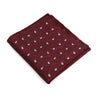 Mouchoir de poche en tissu jacquard de haute qualité, nouveau style, à pois, à rayures, à fleurs, adapté aux costumes de fête formels, au travail, cadeau