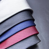 Men ties necktie Men's vestidos business wedding tie Male Dress legame gift gravata England Stripes JACQUARD WOVEN 6cm