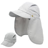 Casquette de protection solaire UPF 50+ pour enfants et garçons, chapeau de pêche réglable et amovible à séchage rapide avec rabat pour le cou