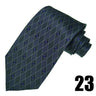 EASTEPIC Cravates de 10 cm de large pour hommes en costumes d'affaires Cravate pour hommes Accessoire Jacquard Impression de qualité Pure Soie Fête de mariage