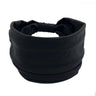 Headwrap Solid Color Knot Wide Headbands for Women Soft Cotton Sports Elastic Hair Bands Accessories Yoga Bandana Bandage