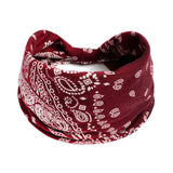 Women Hair Bands Headband Bohemian Sports Run Bandage Elastic Girl Wide Headband Print Wide Headwrap Headpiece Hairband Ladies