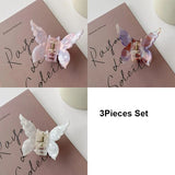 New Vintage Acetate Hair Claw Clip Sweet Butterfly Hair Clip Hairpin Barrettes Trendy Hair Accessories Barrettes for Women Girls