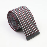Cravates classiques en tricot pour hommes, cravates décontractées, à pois, à carreaux, pour loisirs, chaudes, pour affaires, mariage, largeur 6 cm