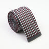 Cravates classiques en tricot pour hommes, cravates décontractées, à pois, à carreaux, pour loisirs, chaudes, pour affaires, mariage, largeur 6 cm