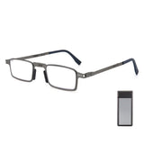 Blue Ray Blocking Anti-Blue Light Reading Glasses Portable With Glasses Bag Hyperopia Glasses Eye Protection Folding