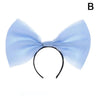 Pink Black big Bow Knot Hairbands Hairpin for Women Girls Hair Accessories Hair Band Ties Headbands for Children Headdress