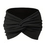 Women Sport Headbands African Wide Hair Wrap Turban Twist Headband for Women Workout Stretch Non-slip Sweatband Hairbands