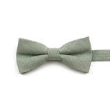 High Quality Mens Solid Color Bowtie Set For Men Children Wedding Party Dinner Accessory Pink Orange Father-son Bow Tie Gift