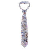Cravate unisexe pour homme, motif dessin animé, décontractée, créative, nouveauté, accessoires uniques, cadeaux d'affaires, accessoires pour chemises de mariage