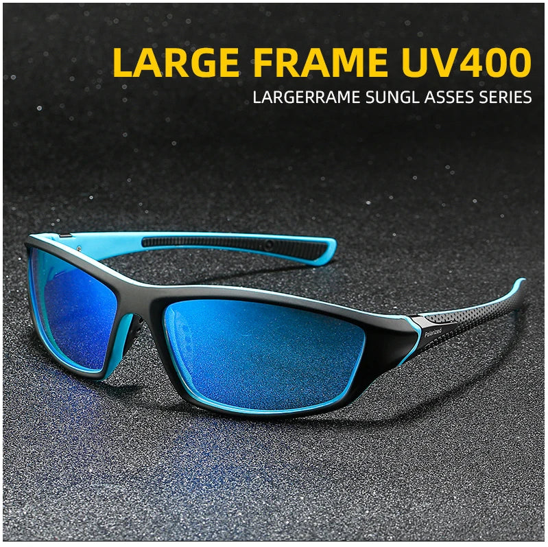 2023 High Definition Polarized Sunglasses for Men Women Outdoor Sport Fishing Sun Glasses UV400 Protection Driving Eyeglasses