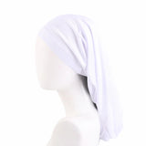 Unisex Elastic Bonnet Long Hair Sock Dreadlock Braids Cap Sleep Hats Head Wrap Turban Night Cap Hair Care Nightcap for Women Men