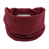Headwrap Solid Color Knot Wide Headbands for Women Soft Cotton Sports Elastic Hair Bands Accessories Yoga Bandana Bandage