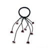 Handmade Cute Fashion Elastic Flower Ribbon Hair Ropes Rubber Band Hair Accessories Hair Ties