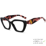 55405 New Brand Blue Light Blocking Computer Glasses Women Fashion TR90 Frame Vintage Square Eyewear Anti Eyestrain Eyeglasses