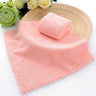 Coral Velvet Face Towel Microfiber Absorbent High-density Square Hand Towel Cleaning Wipes Quick Dry Clean Handkerchief Supplies
