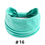 Headbands for Women Cotton Wide Headwrap Yoga Workout Hairbands Elastic Sport Head Bands Turban Bandana Bandage Hair Accessories