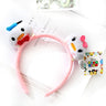 Mickey Minnie Ears Headband Cartoon Animal Plush EARS COSTUME Hallowmas Headband Cosplay Plush Gift Doll Girls Party Hair band