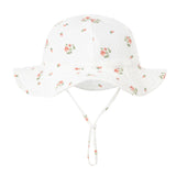 Baby Boy Girl Summer Bucket Hat Soft Cotton Panama for Kids Infant Toddler Cap Outdoor Beach Sun Caps Baby Fisherman Hats