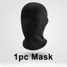Cosplay Black No Hole Spandex Head Cover Hat Women Men Simulate CS Balaclava Cap Sun Uv Protection Bike Motorcycle Ski Mask