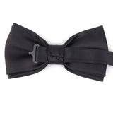 Cravates noires pour hommes et femmes, costumes décontractés, cravates unies, cravates fines pour hommes, pour affaires, mariage, cravates fines pour hommes