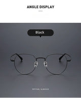 DIEDIESEE New Anti Blue Light Men's And Women's Titanium Frame Can Be Paired With Myopia Optical Prescription Glasses Frame 1901