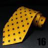 EASTEPIC Cravates de 10 cm de large pour hommes en costumes d'affaires Cravate pour hommes Accessoire Jacquard Impression de qualité Pure Soie Fête de mariage