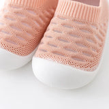 Chaussures de printemps populaires pour bébés, maille tricotée, respirantes, pour filles et garçons de 0 à 3 ans, baskets décontractées à enfiler, antidérapantes, pour tout-petits, pré-marcheurs