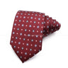 Cravate de luxe en soie imprimée fine de 7 cm pour homme, accessoire classique pour le bureau, les loisirs, les costumes et les fêtes de mariage