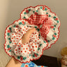 Beautiful Embroidered Large Scrunchies Elastic Hair Bands Hair Ties Women Sweet Hair Accessories Ponytail Holder Head Rope