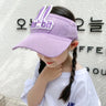 Sport Empty Top Cap Sun Hats for Baby Girls Boys Visor Hat Adjustable Outdoor Cap