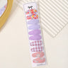Lot de 10 barrettes à cheveux en forme de goutte d'eau, 5,6 cm, avec broderie imprimée, pour filles mignonnes, épingles à cheveux, couvre-chefs, accessoires pour cheveux pour enfants