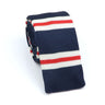 Cravate en tricot pour homme, tendance, fine, rayée, tissée, tricotée, colorée, chaude, design, idée cadeau