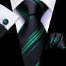 Hi-Tie – Cravate de mariage en soie violette unie à motif cachemire pour homme, ensemble de qualité avec boutons de manchette et mouchoir, cadeau tendance, livraison directe