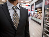 Cravates classiques jaunes et marron pour hommes, tenue de soirée, mariage, école, livraison directe