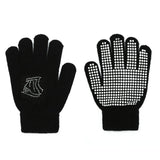 1 paire de gants antidérapants pour enfants, en caoutchouc, chauds et extensibles, pour l'hiver, pour garçons et filles, pour le sport, le ski, le cyclisme, la pêche, en tricot