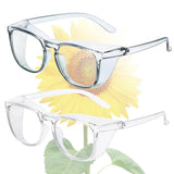 Anti-fog Safety Glasses Blue Light Blocking Glasses Anti Pollen Goggles Eye Protection Glasses for Men Women UV400 Protection