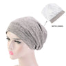 Bonnet de nuit unisexe doublé en satin pour femme et homme, bonnet de nuit ample pour soins capillaires, bonnet anti-chute, bonnet de nuit, couvre-chef