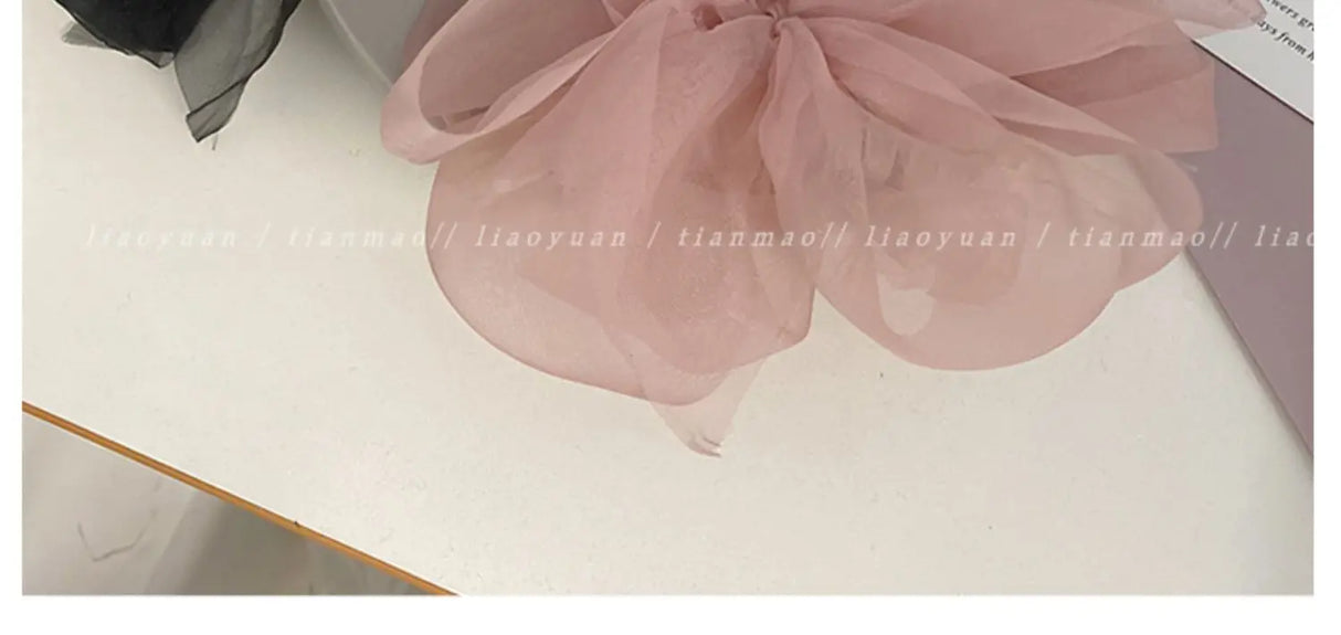 Pince à cheveux en maille pour femme, élégante, en forme de nœud, accessoire pour cheveux, cadeau idéal
