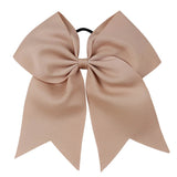 8'' Large Elastic Hair Bows Head Rope Bands Grosgrain Ribbon Hair Ties Boutique Bow Tie For Girls Headwear Hair Accessories