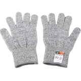 Schnittfeste Handschuhe aus HPPE der Klasse 5 für die Küche und den Garten, schnittfeste Strickhandschuhe, dornensicher, verschleißfest, Schneidehandschuhe für Glasbau