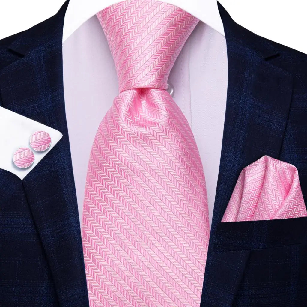 Cravates pour hommes 2023, nouvelle mode pour hommes, 8,5 cm, pochette, boutons de manchette, accessoires de mariage, créateur de cravates Hi-Tie, vente en gros