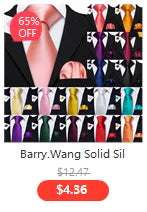 Barry.Wang Nouveauté Soie Hommes Cravate Mouchoir Boutons de Manchette Ensemble Jacquard Animal Dinosaure Chauve-Souris Gravat Cravate Pour Homme Mariage Affaires