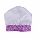 Bonnet de nuit unisexe doublé en satin pour femme et homme, bonnet de nuit ample pour soins capillaires, bonnet anti-chute, bonnet de nuit, couvre-chef