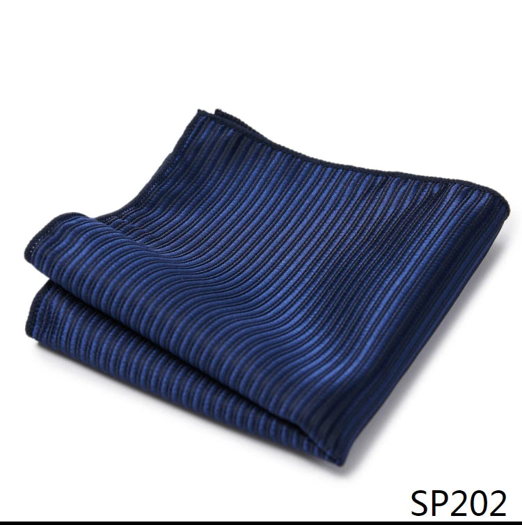 Vangise Brand Newest style  Silk Hanky Man Floral Gray Fit Business lover's day Pocket Square Handkerchiefs