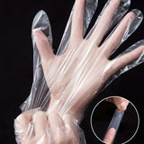 Lot de 20 gants jetables multifonctions en nitrile noir PVC, parfaits pour la réparation automobile, la préparation des aliments, la teinture des cheveux, etc.