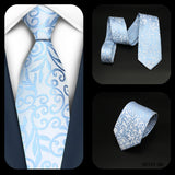 Cravates élégantes à pois pour hommes LYL 7 cm, cravate de luxe avec imprimé géométrique, cadeau pour invités, accessoires de festival pour gentleman