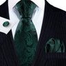 Ensemble élégant de cravates et boutons de manchette en soie à fleurs multiples pour homme, cravate jacquard à fleurs pour mariage, entreprise, fête, événement, Barry.Wang