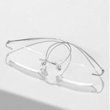 Ultra-light Pure Titanium New Rimless Glasses Frame Anti-blue Light Optical Frames Customize Prescription Eyeglasses for Men