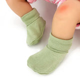 Newborn Hat+Gloves+Socks Set for Baby Boy&Girl Cotton Fall Casual Photography Props Soft Headwear Infant Nightcap Fashion